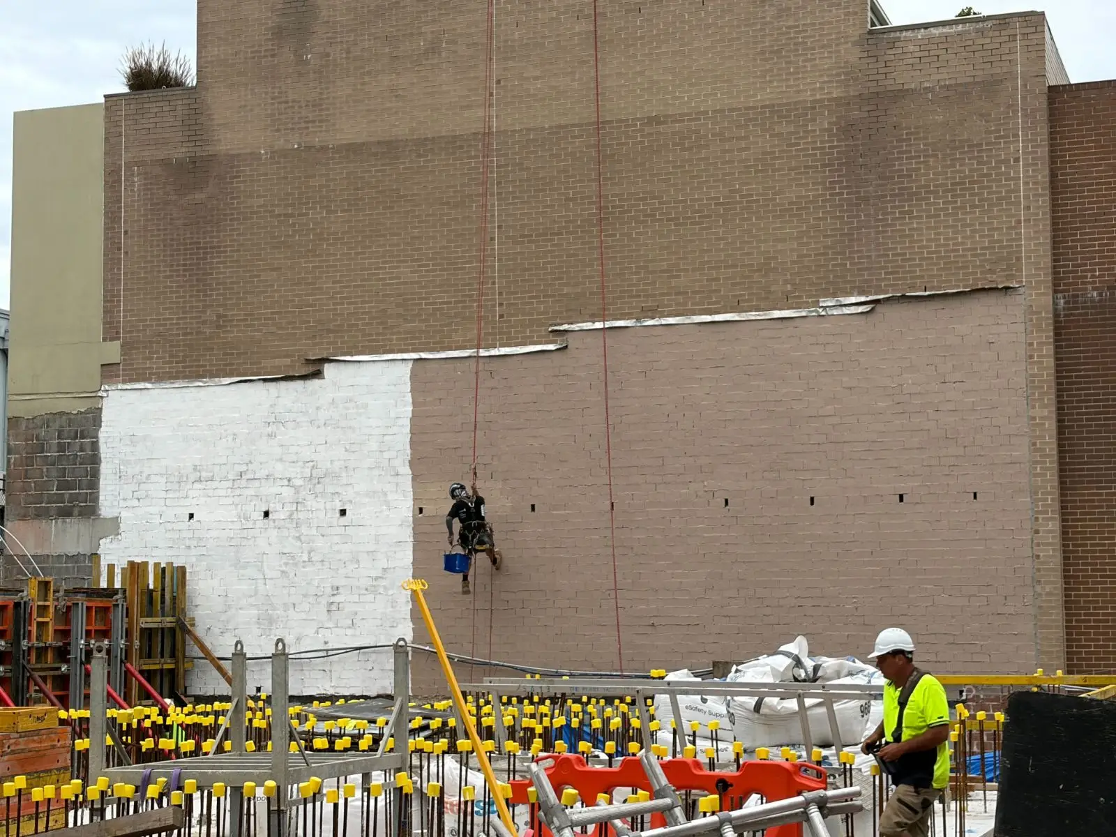 Brooklyn, Cornwallis St, OneVision rope access project