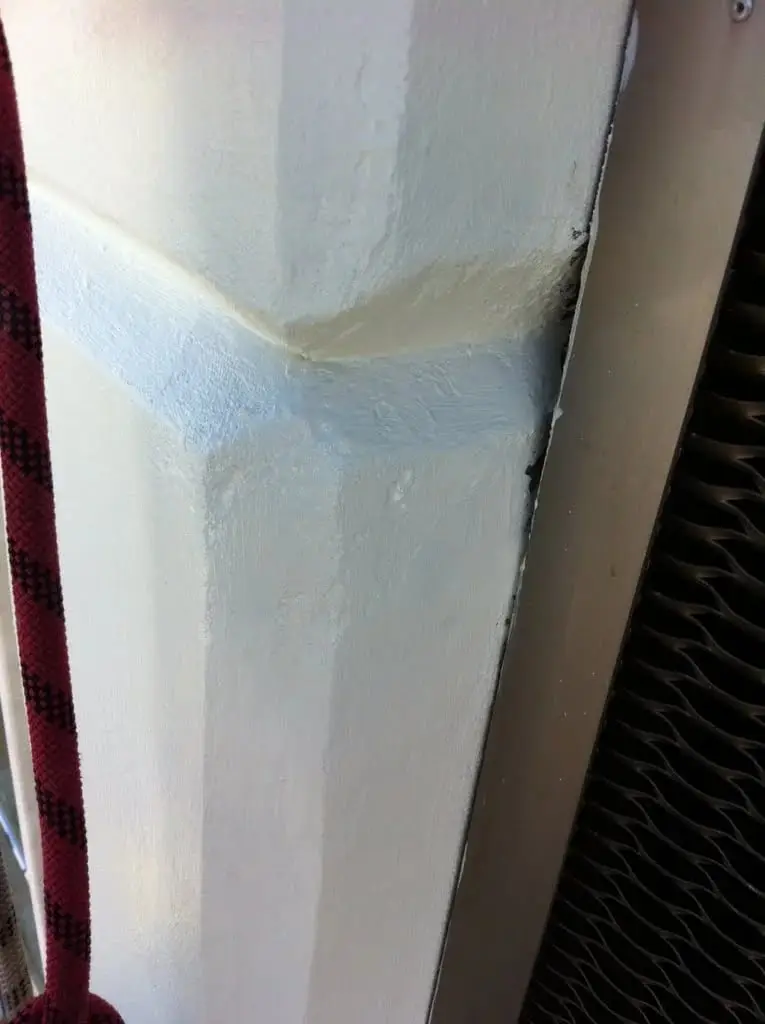 Completed concrete repair, Jade Apartments · 2011–12