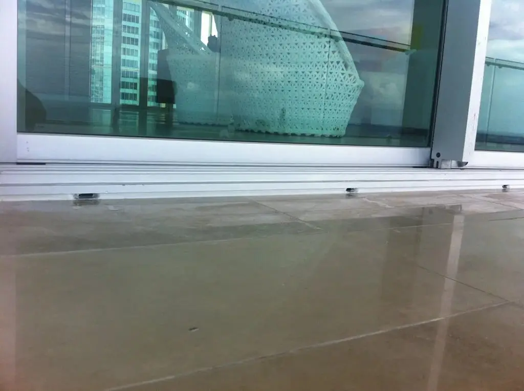 New sealant and weep holes, Jade Apartments · 2011–12