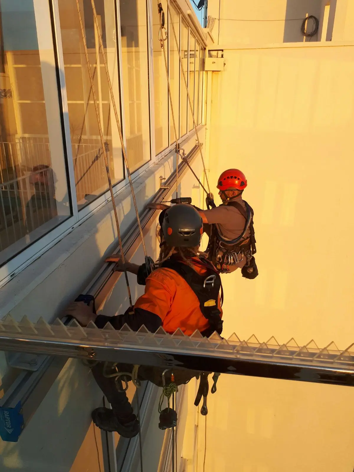 Raptor rail installation, Cronulla · 2019