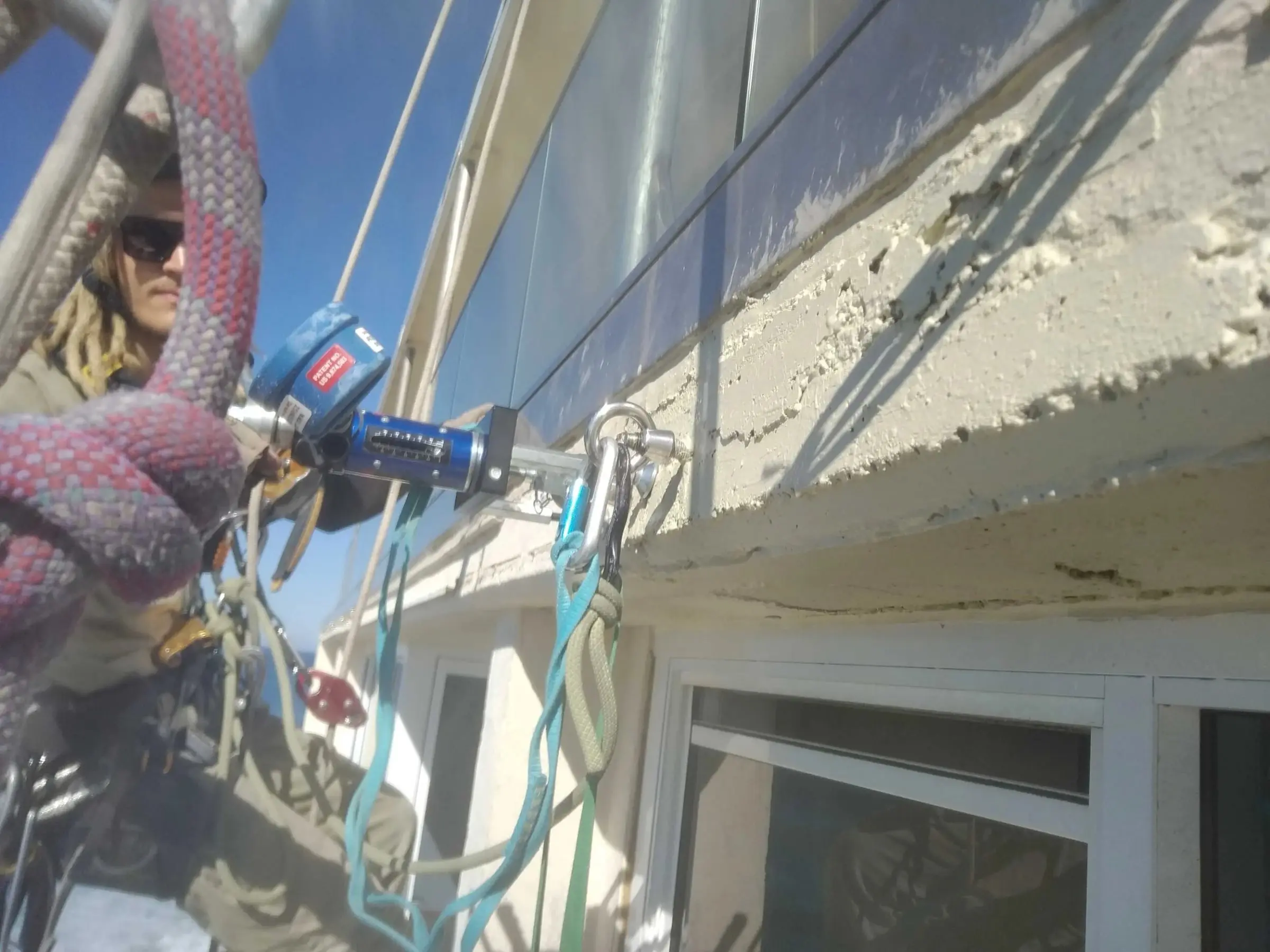 Concrete repair completed and painted, Cronulla · 2019